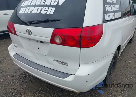 2006 Toyota Sienna Le z USA, uszkodzony, nr VIN 5TDZA23C86S584224